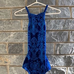 Details Dancewear Velvet Bodysuit